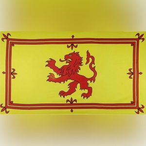 Scottish flag w/ lion